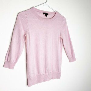 J. Crew FAVORITE Pink Tippi sweater w/ Merino Wool